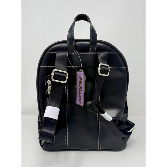 McKleinUSA Leather Bow Backpack Black Small Girls Women’s Adjustable Straps New
